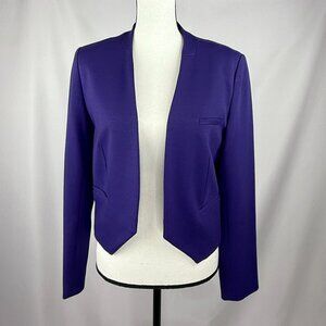 Standout Premise Crop Blazer – Purple, Size 6